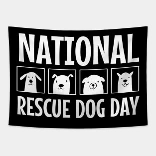 National Rescue Dog Day Tapestry