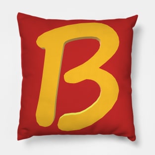 Letter B Pillow