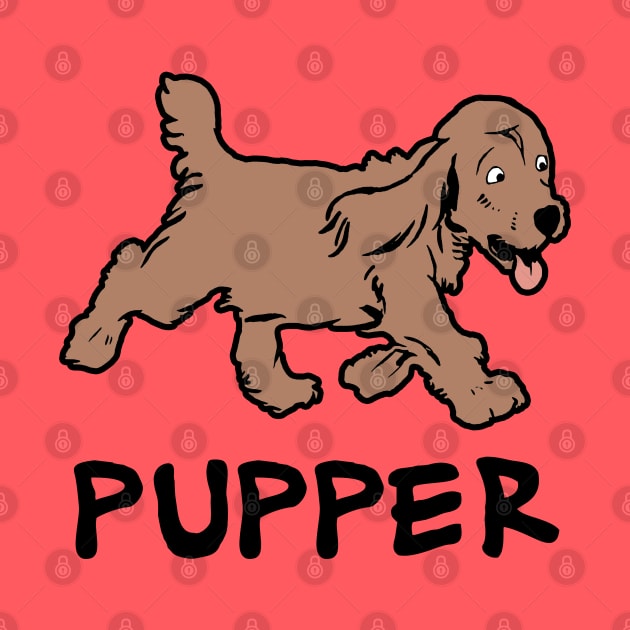 Fluffy Brown Pupper by SandraKC