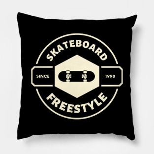 Skate freestyle X planche2 Pillow