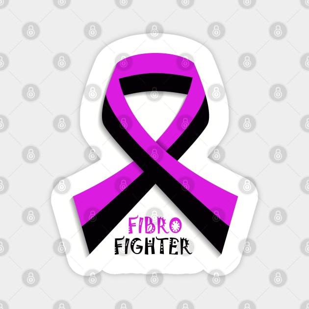 Fibro Fighter Magnet by Fibromyalgia Store