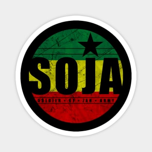 SOJA Soldier Of Jah Army Magnet