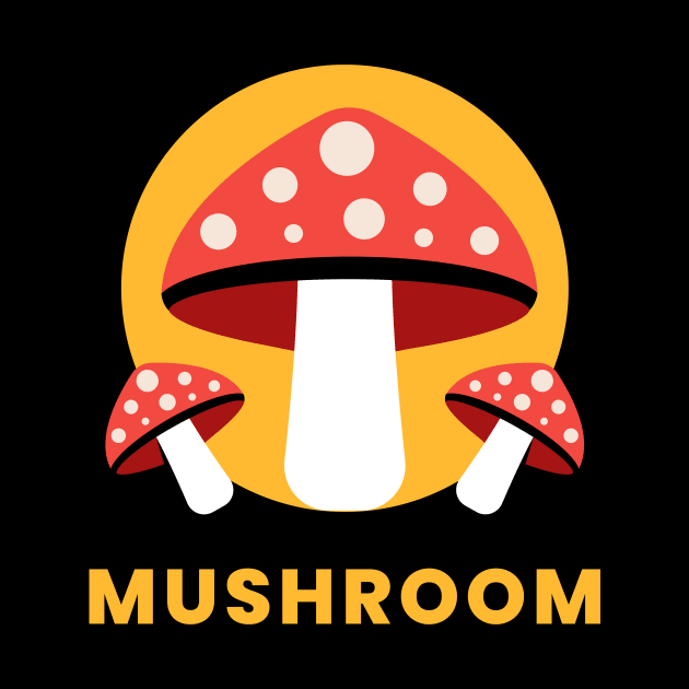 Mushroom amanita muscaria by Yeroma