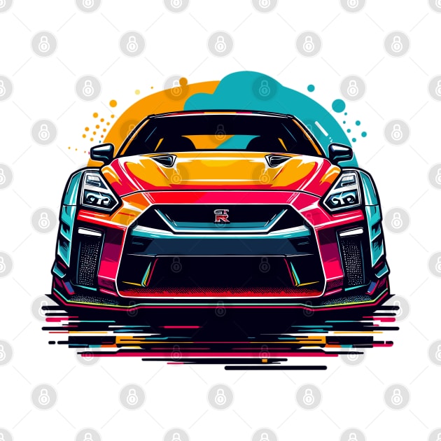 Nissan GT-R by Vehicles-Art