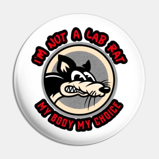 Lab Rat Pin