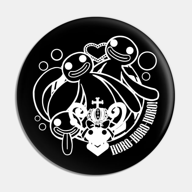 The Ghosts of Princess Perona - White Version Pin by Nat Ewert Art