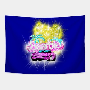 Disco Ball Bearbie Tapestry