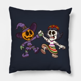 Halloween And Day Of The Dead Pillow