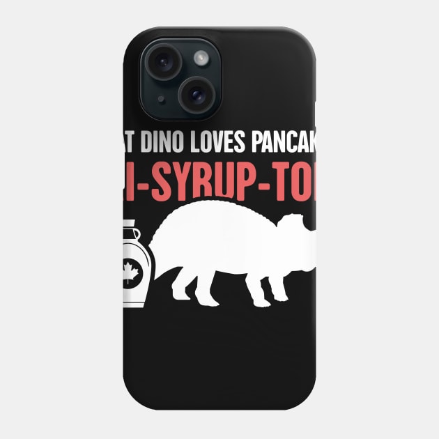 Tri-Syrup-Tops | Funny Triceratops Dinosaur Phone Case by MeatMan