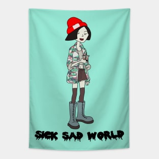 Daria Sick Sad World Tapestry