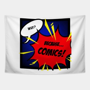 Because... COMICS! (Colors) Tapestry