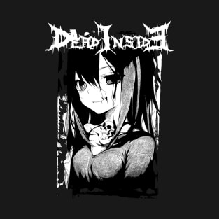 Dead Inside Metal Anime T-Shirt