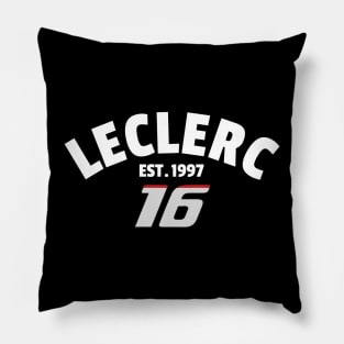 F1 Leclerc 16 Pillow