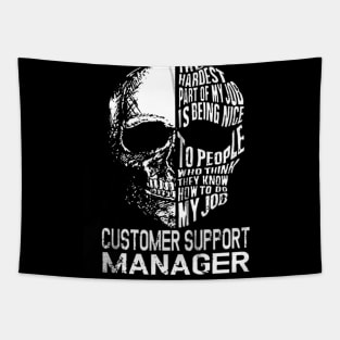 Costomer support manager gift Tapestry