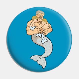 Protector of the Sea Pin