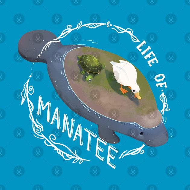 Life Of Manatee : with a duck and a turtle friend by You Miichi