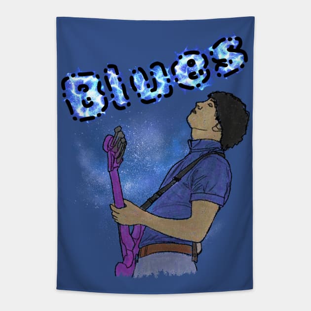 Blues Tapestry by djmrice