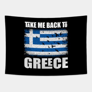 take me back to Greece Tapestry