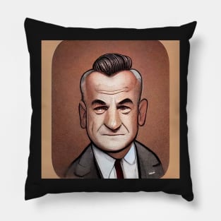 Lyndon B. Johnson | Comics Style Pillow