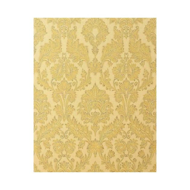 Golden baroque pattern by ghjura