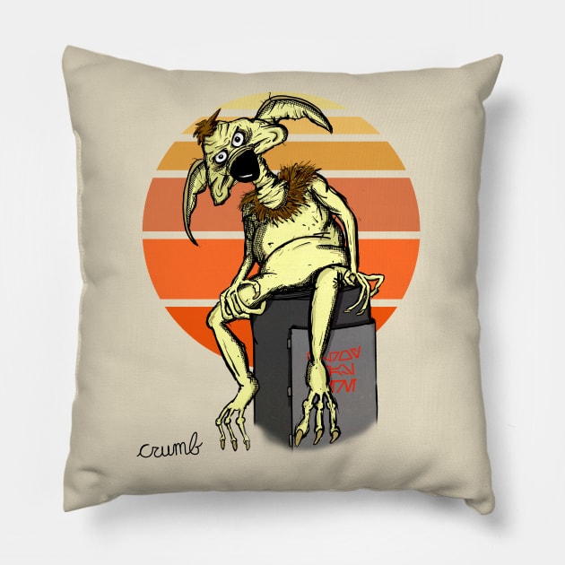Oh Crumb! Pillow by PhilFTW