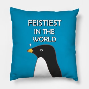 Feistiest In The World (Plain) Pillow