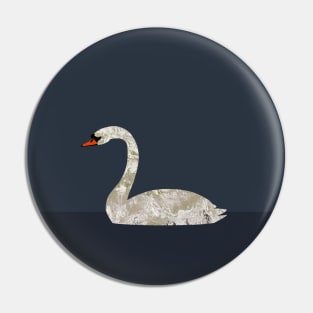 Evening Swan Pin