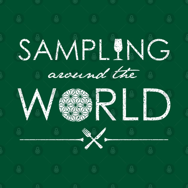 Sampling Around The World by onarolltees