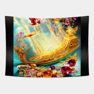 Treasure Ship Tapestry