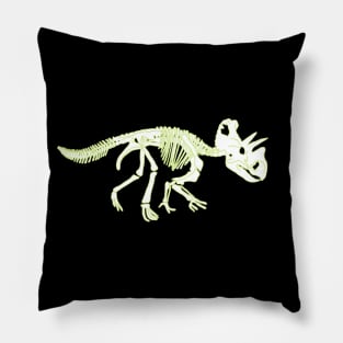 Skeleton of a Stegosaurus Dinosaur Pillow