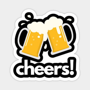 Cheers- a beer design Magnet