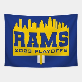 Rams 2023 Playoffs Tapestry