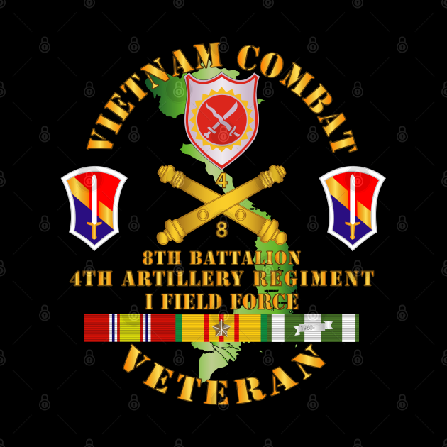 Vietnam Combat Vet - 8th Bn 4th Artillery - I Field Force - Vietnam ...