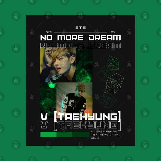 BTS: No More Dream V Taehyung by TheMochiLife