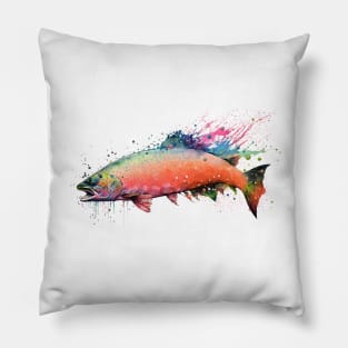 Salmon eggs flying Pillow