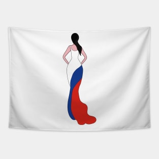 Russia Woman Tapestry