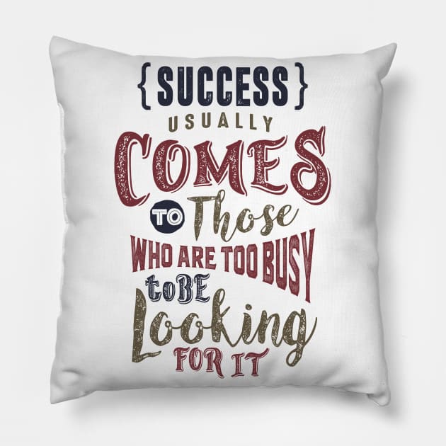 Success Pillow by C_ceconello