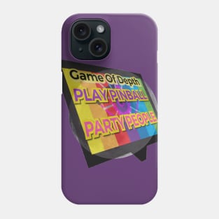 Play Pinball Party People Phone Case