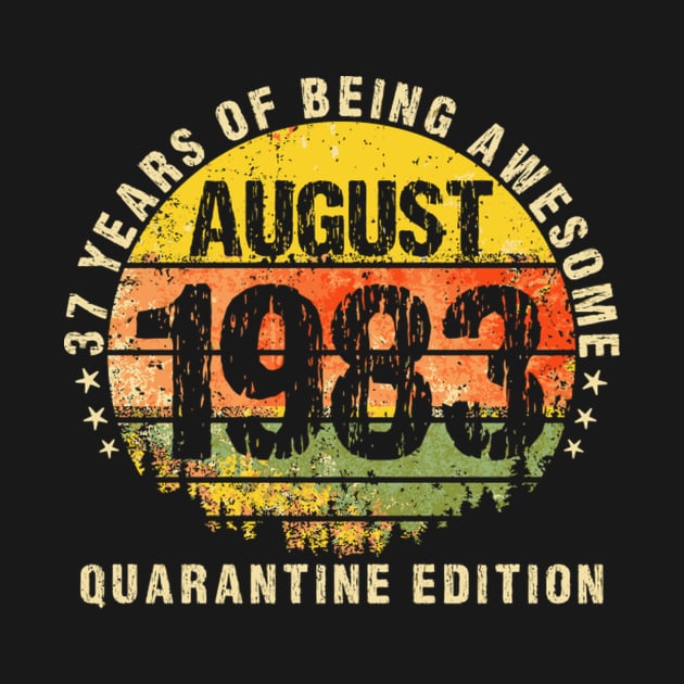 37 Years Being Awesome August 1983 Edition by HypeRamen