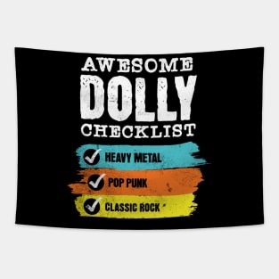 Awesome Dolly checklist Tapestry