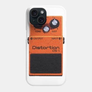 Distortion FX Pedal - Risograph Print Design Phone Case