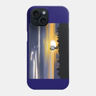 Midnight Sun at North Cape, Norway Phone Case