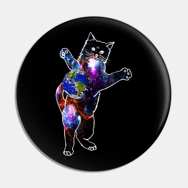 Cat in space Pin by hardcore repertoire