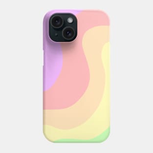 Pastel rainbow Phone Case