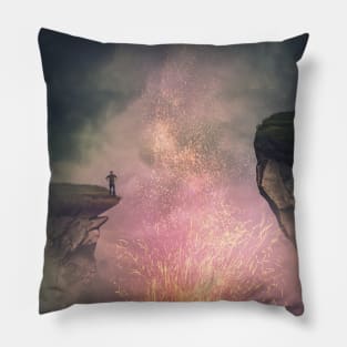 volcanic sparkles Pillow