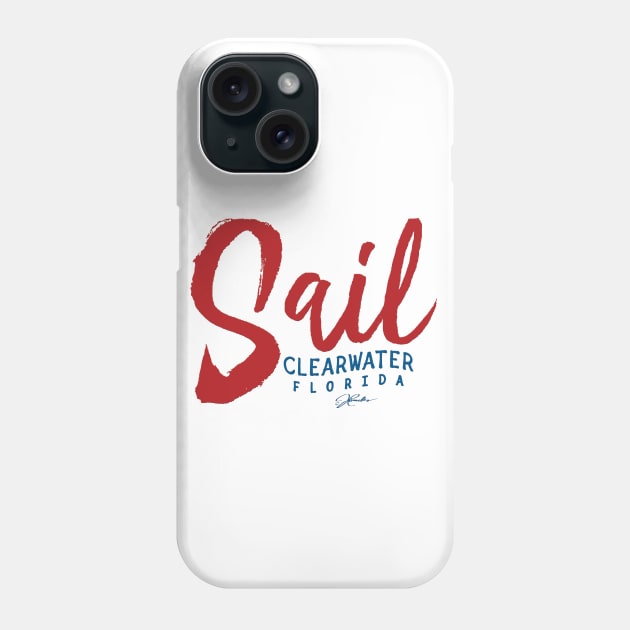 Sail Clearwater, Florida Phone Case by jcombs
