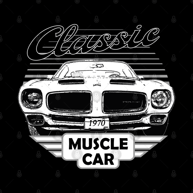 Firebird Classic American Muscle Car 70s by Jose Luiz Filho