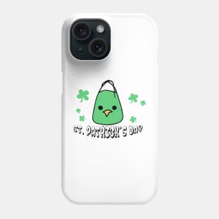 on St. Patrick’s Day bird bag Phone Case