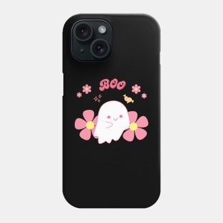 Cute Pink Boo Phone Case