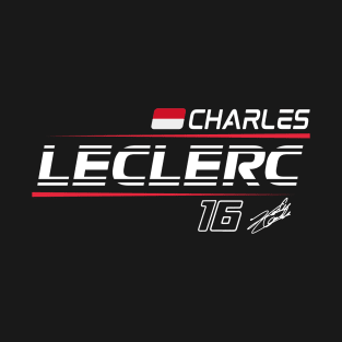 Leclerc Lightning: Speed and Style! T-Shirt